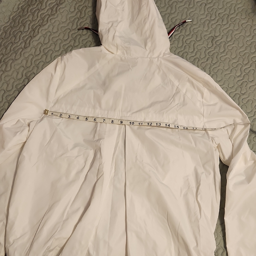 Tommy Hilfiger White Wind Breaker Utility Jacket - Picture 11 of 14